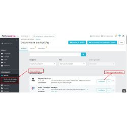 Info compte employé par mail
